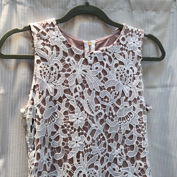 Stunning Lace Sheath Dress - Picture 3 of 7